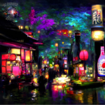 Night in Japan